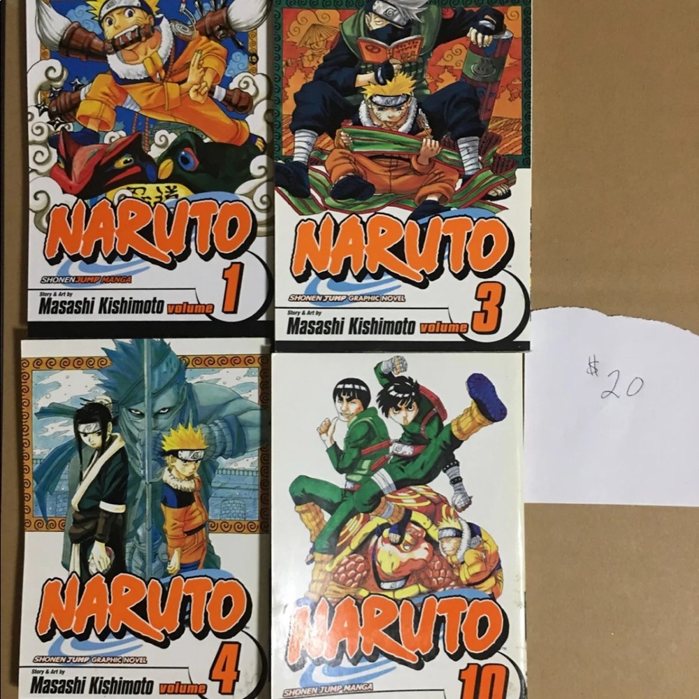 Naruto Manga Lot